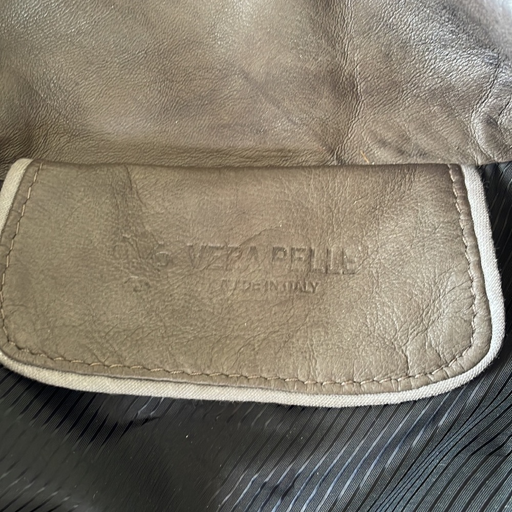 Gray Leather Jacket - image 3